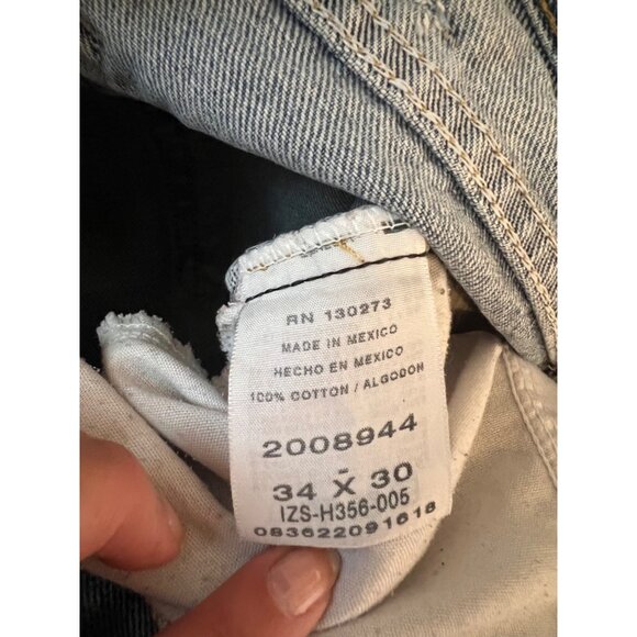 Lee Regular Fit Jeans Men's Size 34x30 Blue Denim Classic Style - Picture 8 of 8